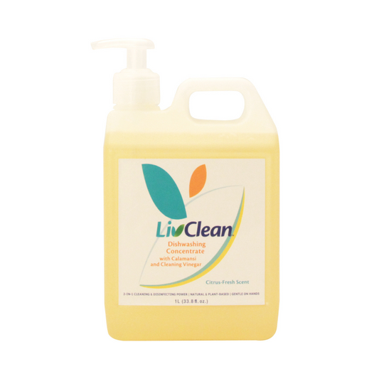 Dishwashing Concentrate with Calamansi and Cleaning Vinegar 1L