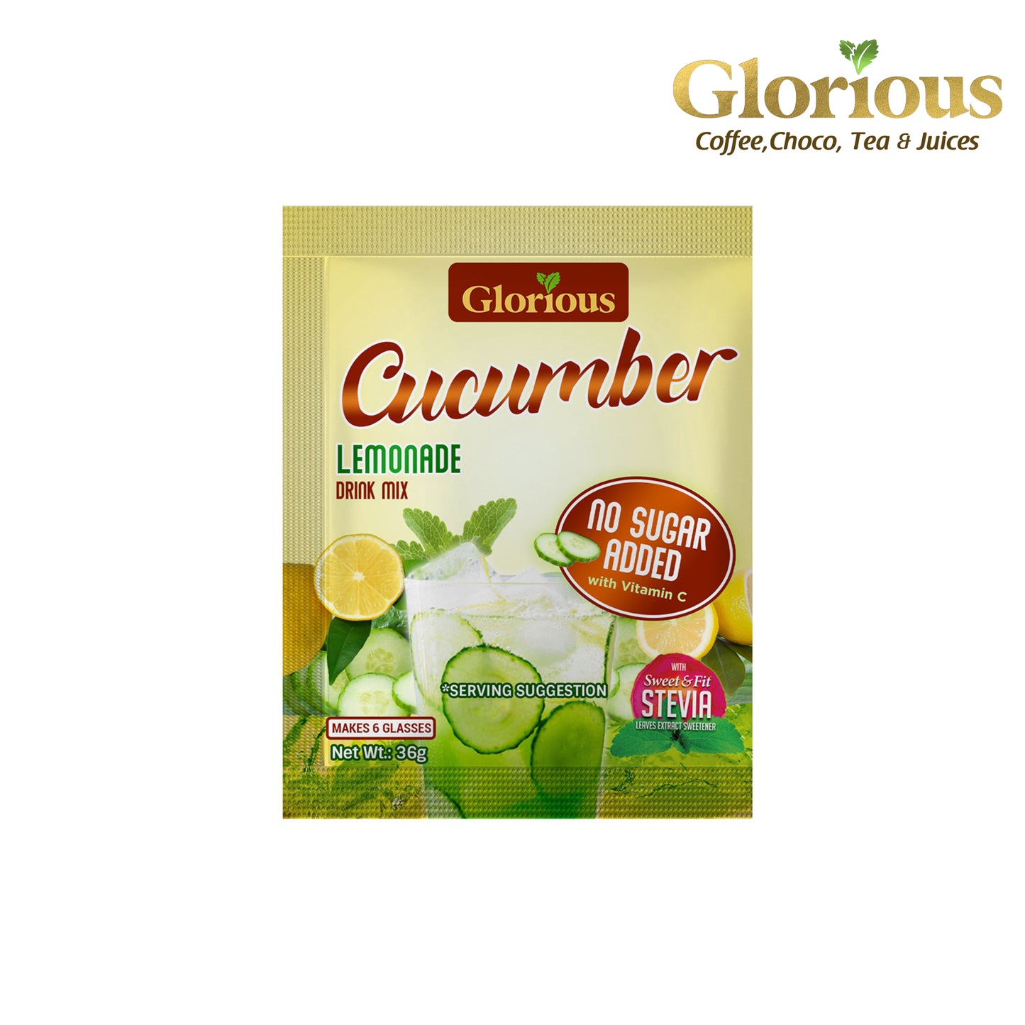 Glorious Cucumber Lemonade 36g X10