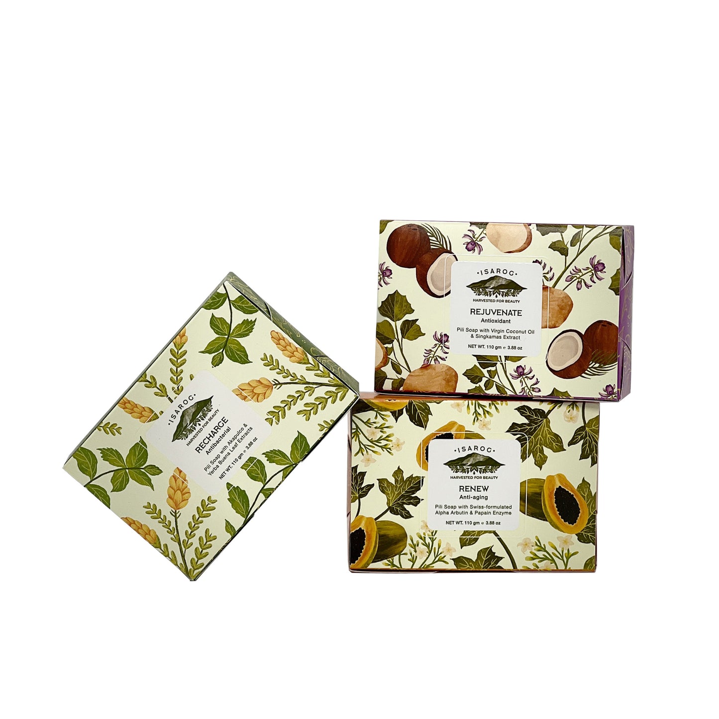 Pili Oil Soaps - All 3