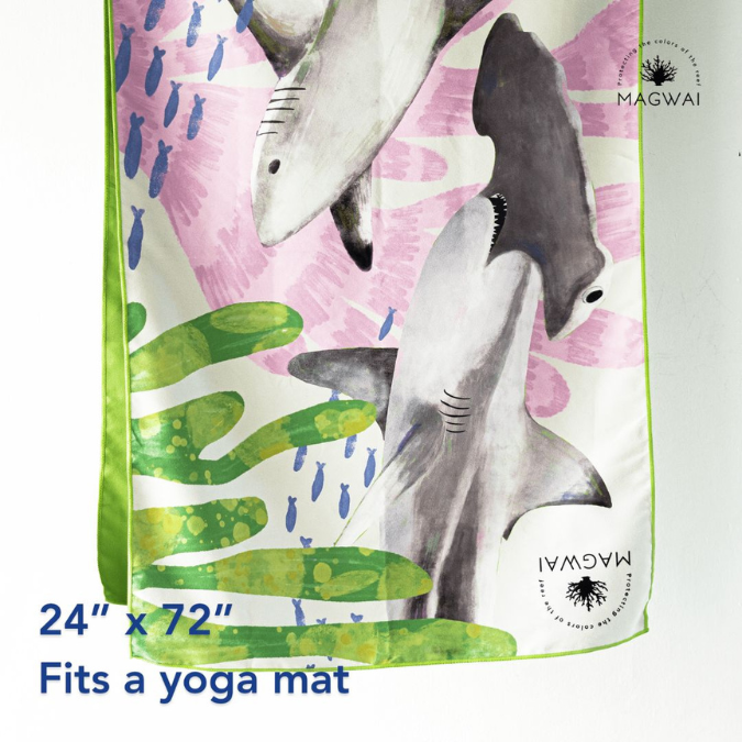 MAGWAI Quick-Drying Beach Towel - Shark (Limited Edition)