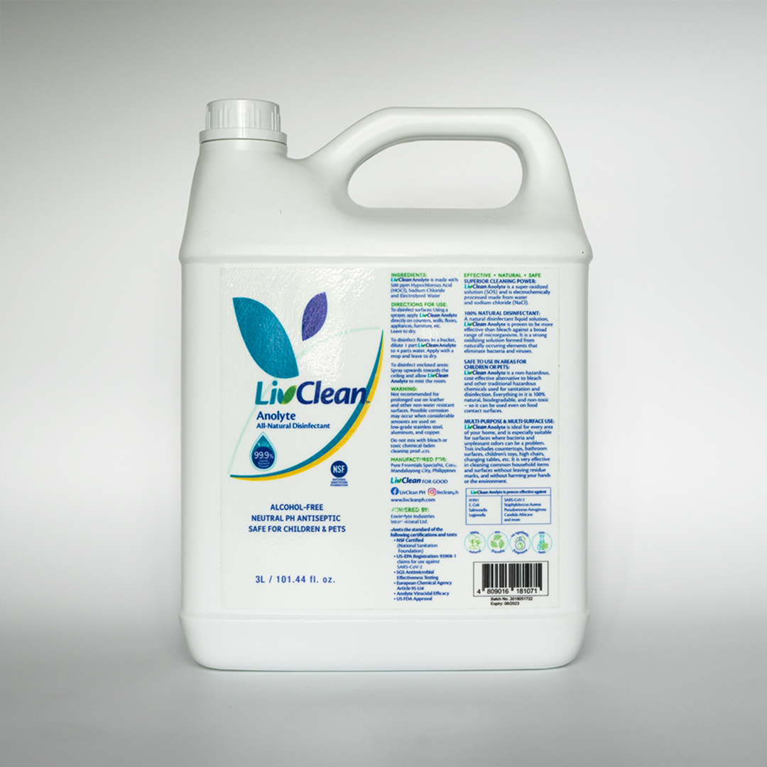 Anolyte Natural Disinfectant 3L