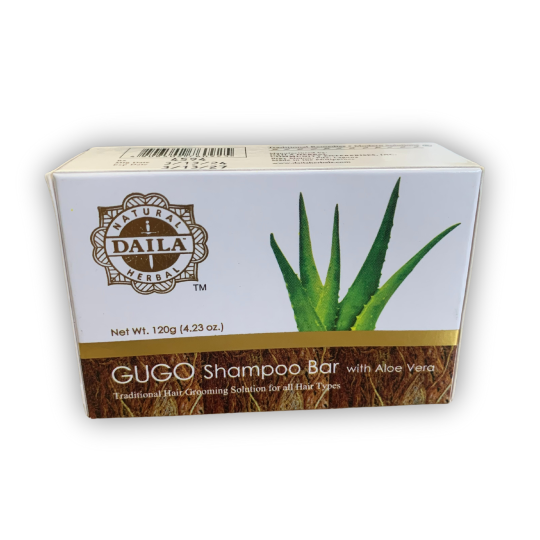 Gugo Shampoo Bar with Aloe Vera 120g