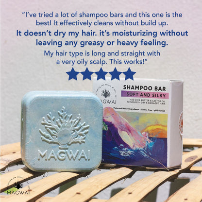 MAGWAI Shampoo Bar - Soft and Silky (65g)