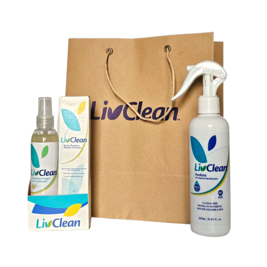 Dirt-Be-Gone Basics [FREE LivClean paper bag]