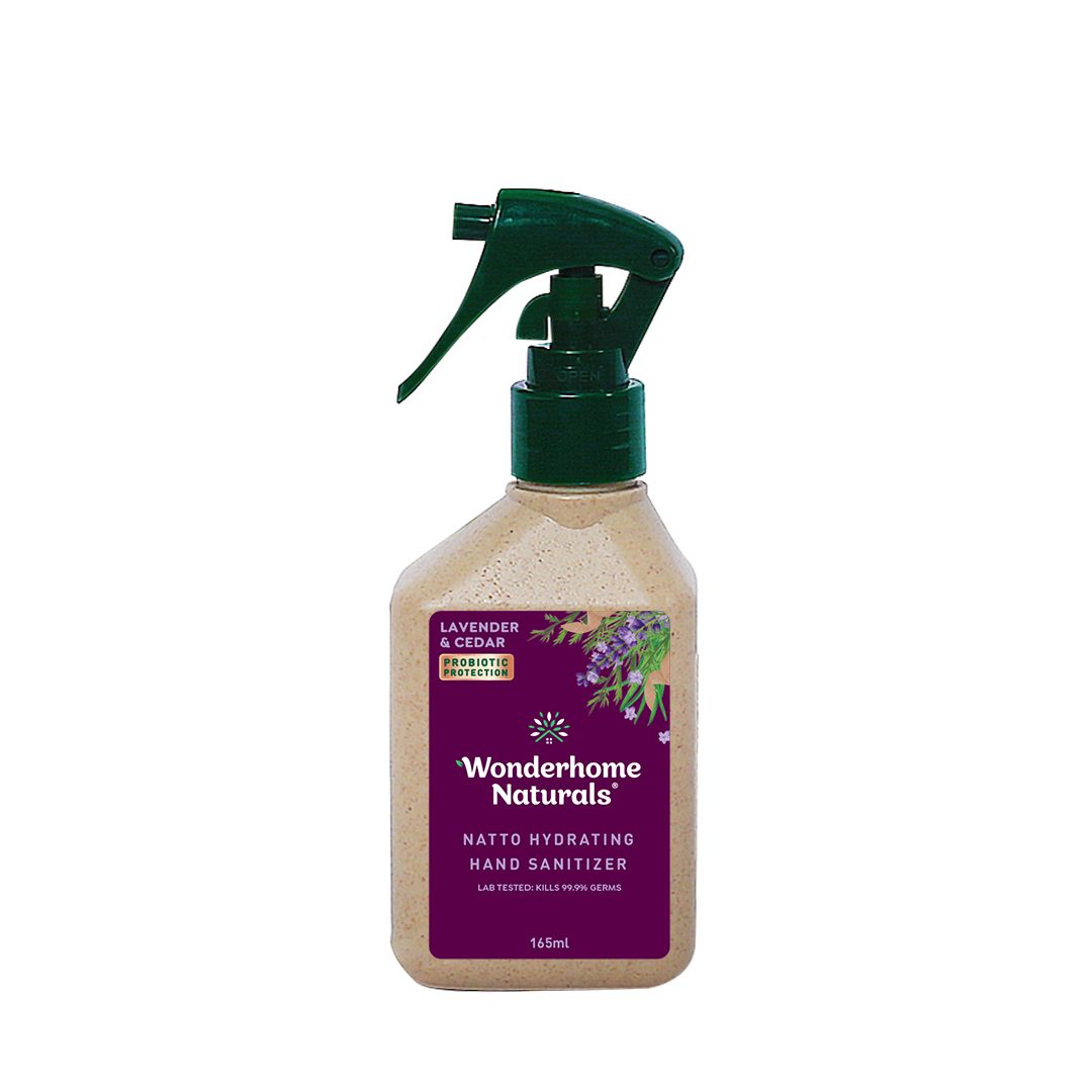 Natto Hydrating Hand Sanitizer 165 mL Lavender  Cedar