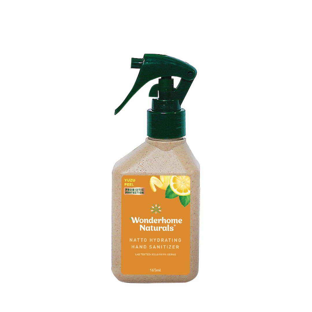 Natto Hydrating Hand Sanitizer 165 mL Yuzu Peel