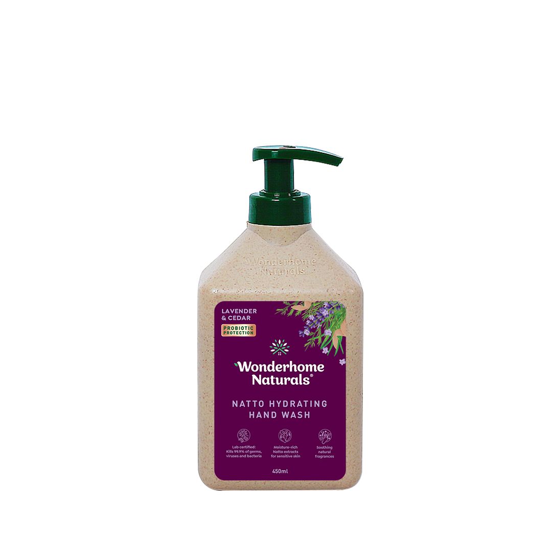 Natto Hydrating Hand Wash 450 mL Lavender Cedar