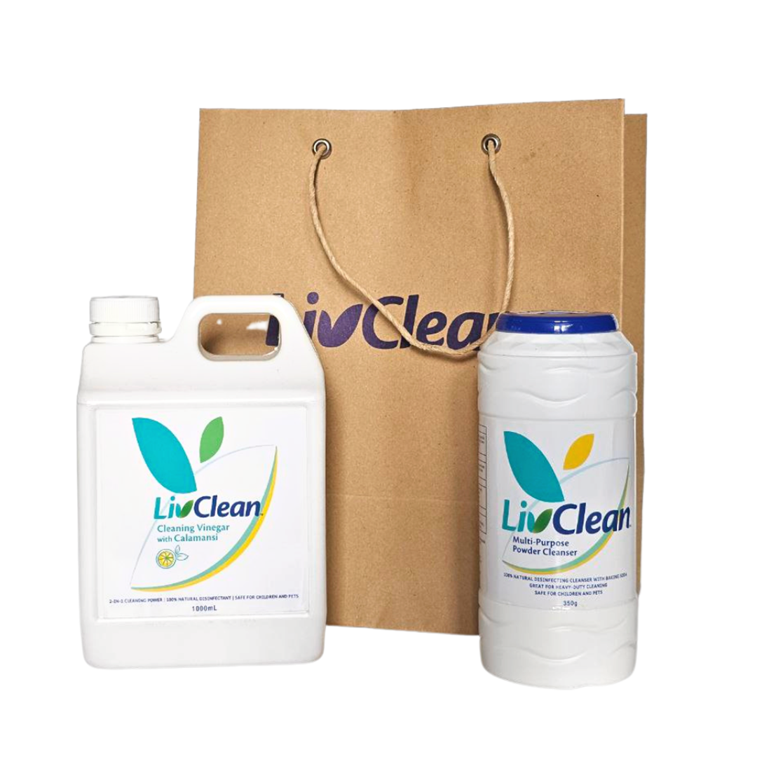 Odor & Dirt Terminators [FREE LivClean paper bag]