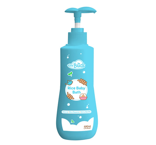 Tiny Buds Natural Rice Baby Bath 350ML