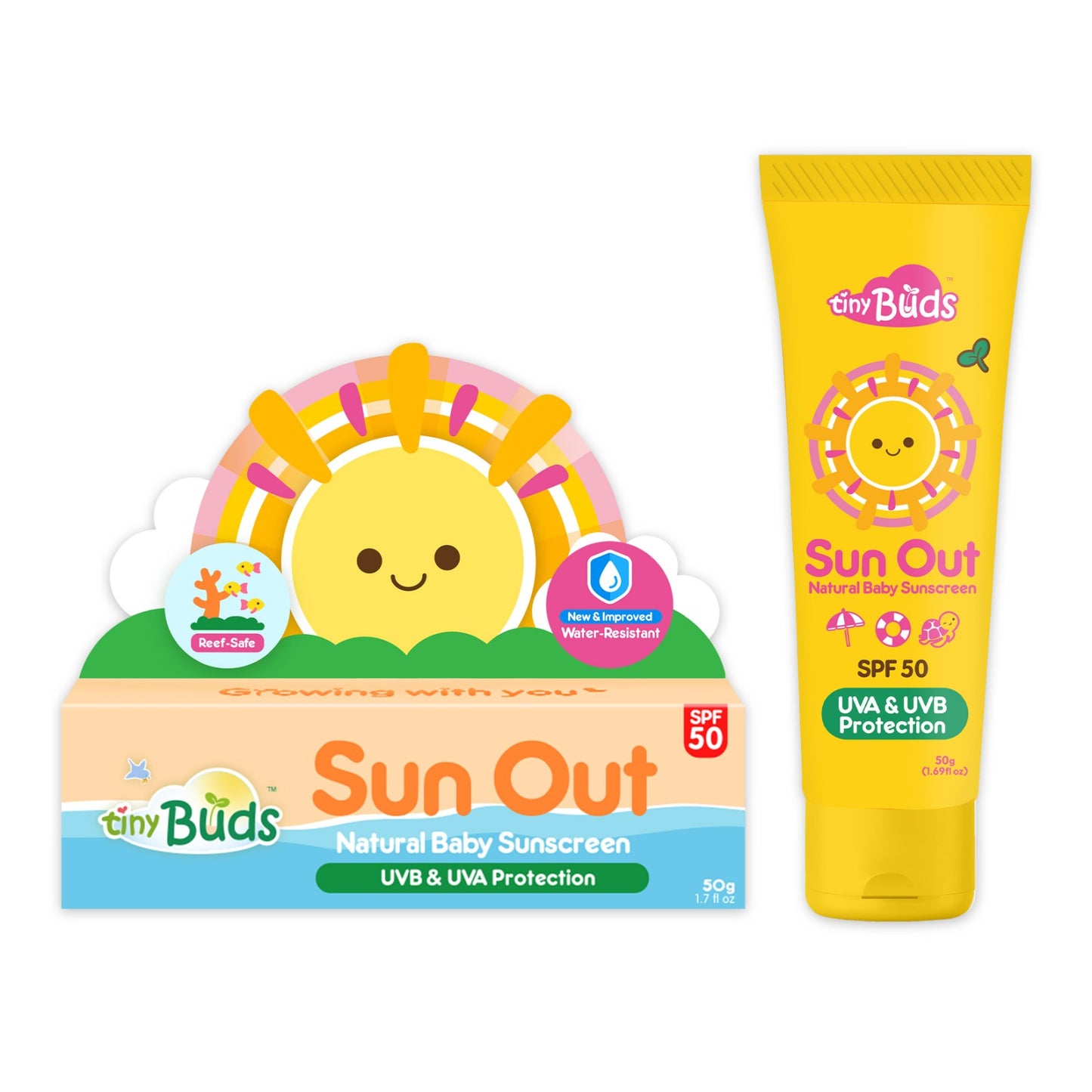 Tiny Buds Sun Out Natural Baby Sunscreen